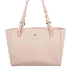 Tory Burch York buckle tote in blush